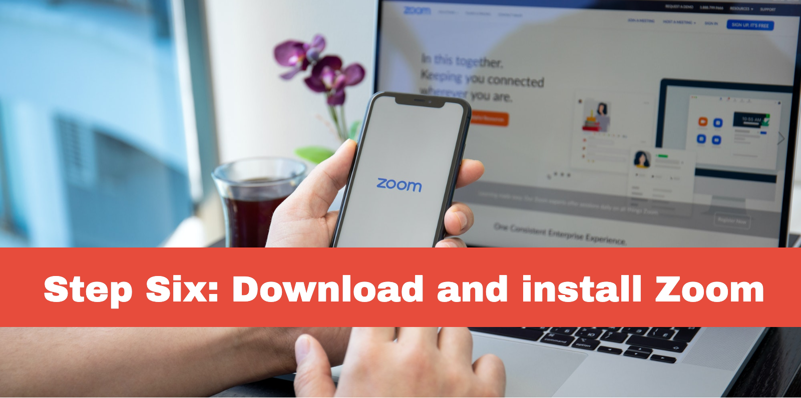 Step 6: Download ans install Zoom
